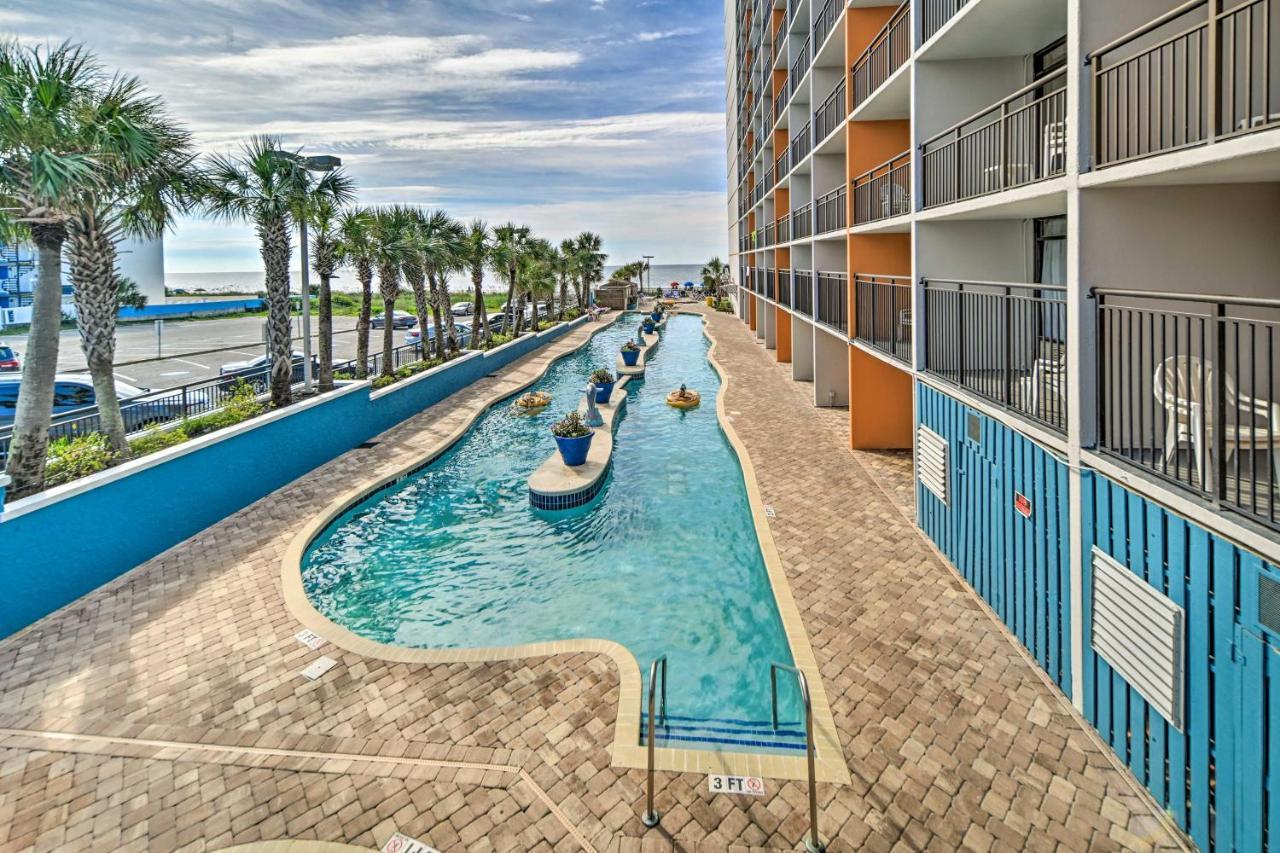 Myrtle Beach Oceanfront Studio With Pools And Views! Exterior photo