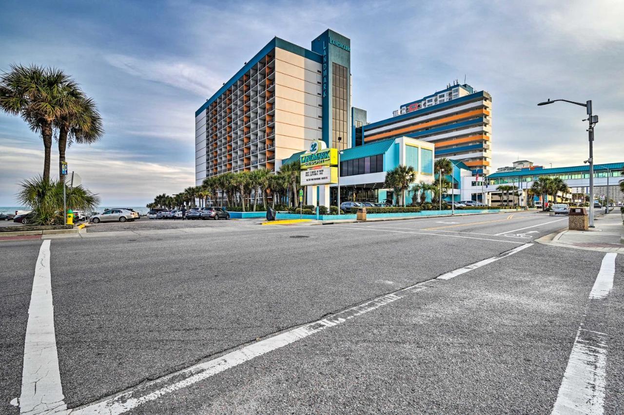 Myrtle Beach Oceanfront Studio With Pools And Views! Exterior photo