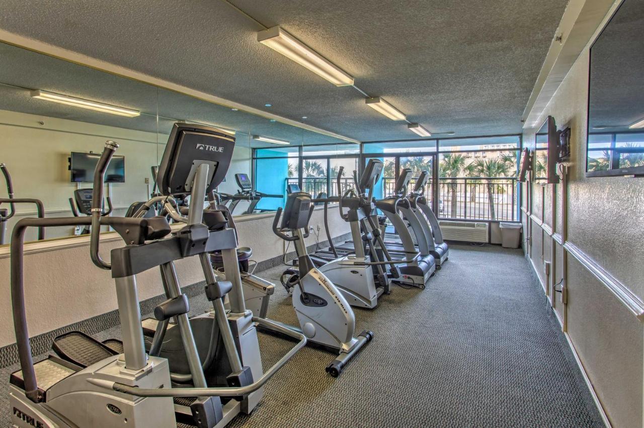 Myrtle Beach Oceanfront Studio With Pools And Views! Exterior photo