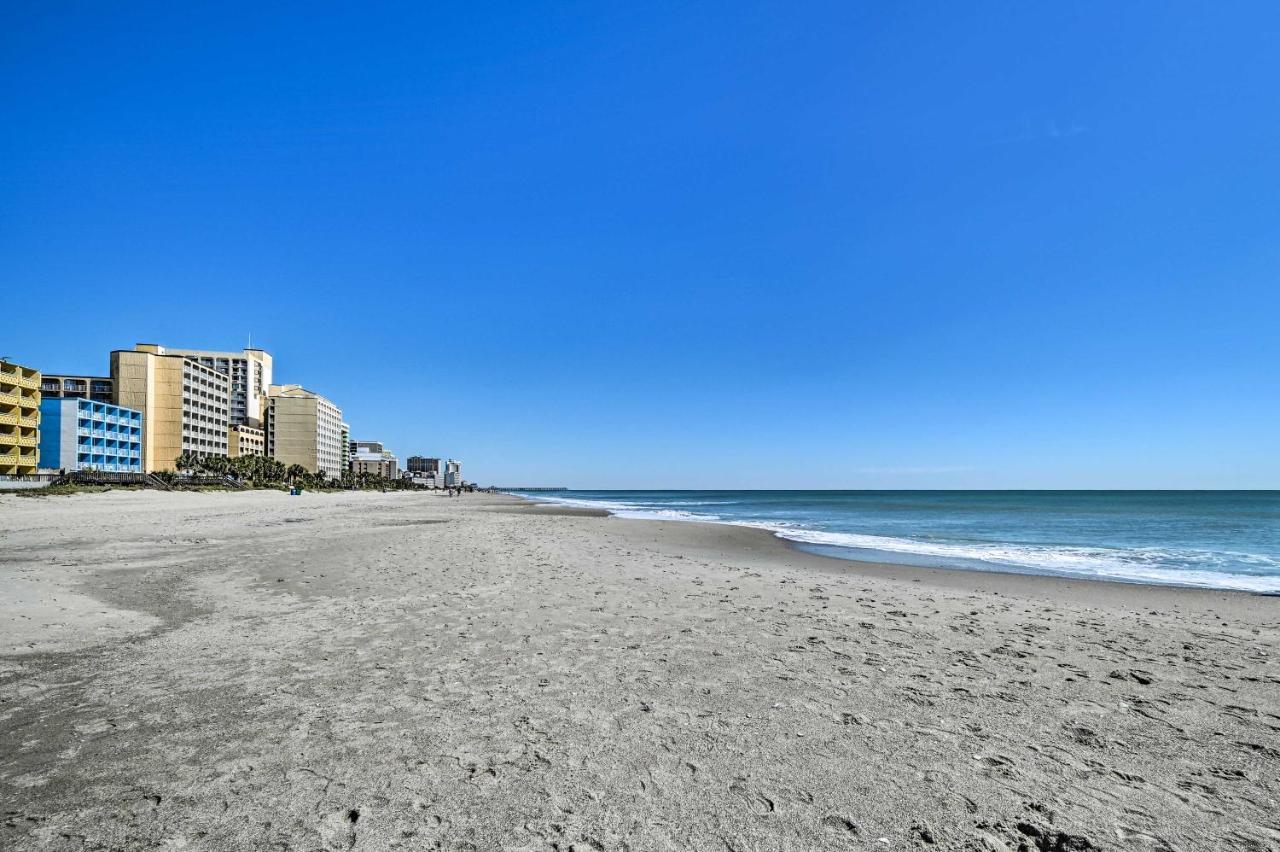 Myrtle Beach Oceanfront Studio With Pools And Views! Exterior photo